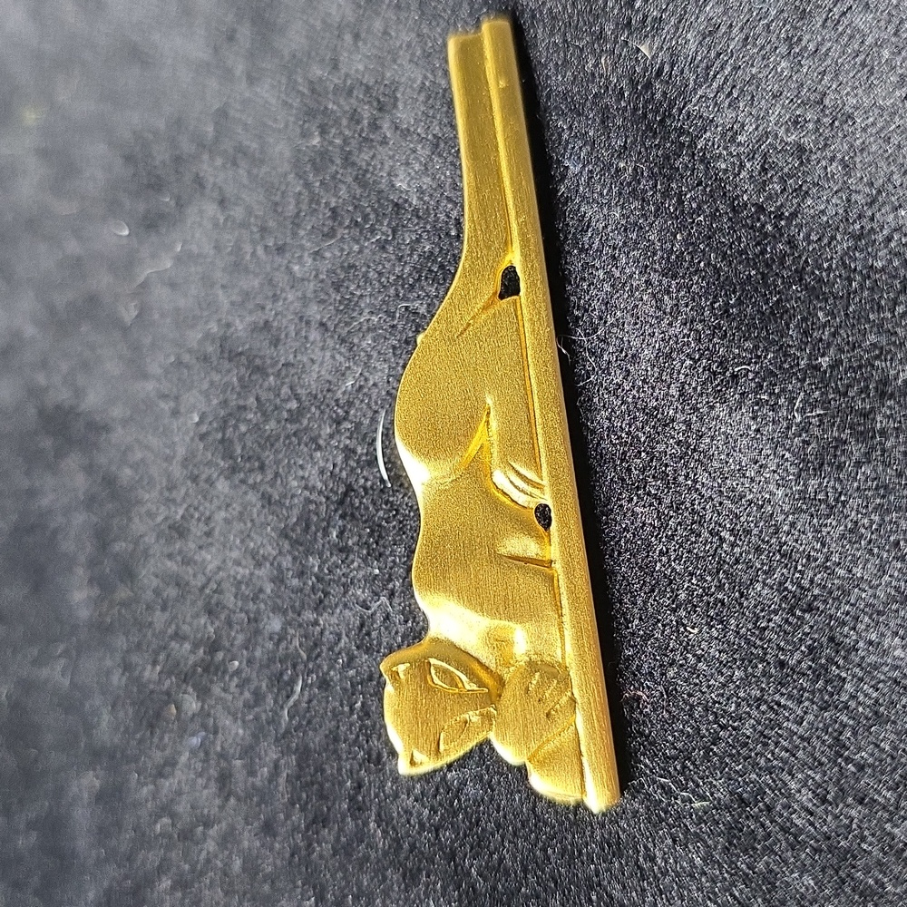 Vintage SLAM Calder Cat Art Museum Brooch - Picture 3 of 3